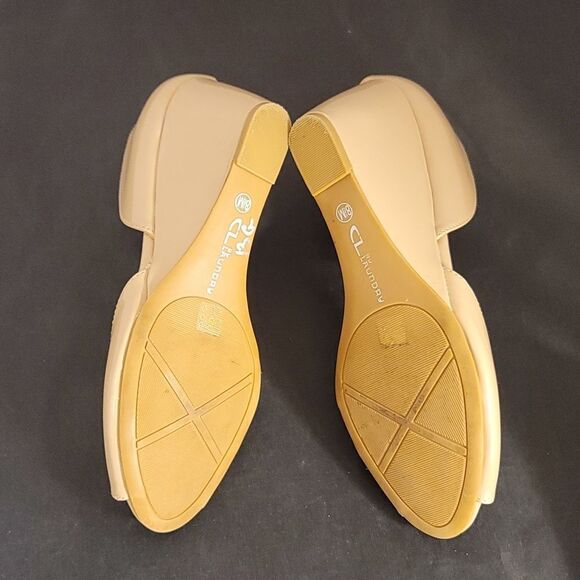 CL BY LAUNDRY PEEP TOE D'ORSAY WEDGE SANDAL - Picture 14 of 15